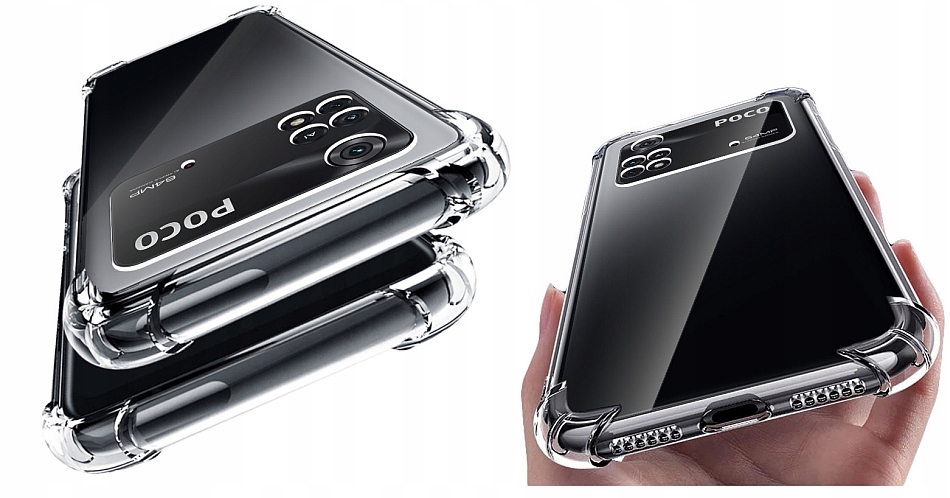 

Etui Pancerne Shock Case Do Poco M4 Pro 4G Szkło
