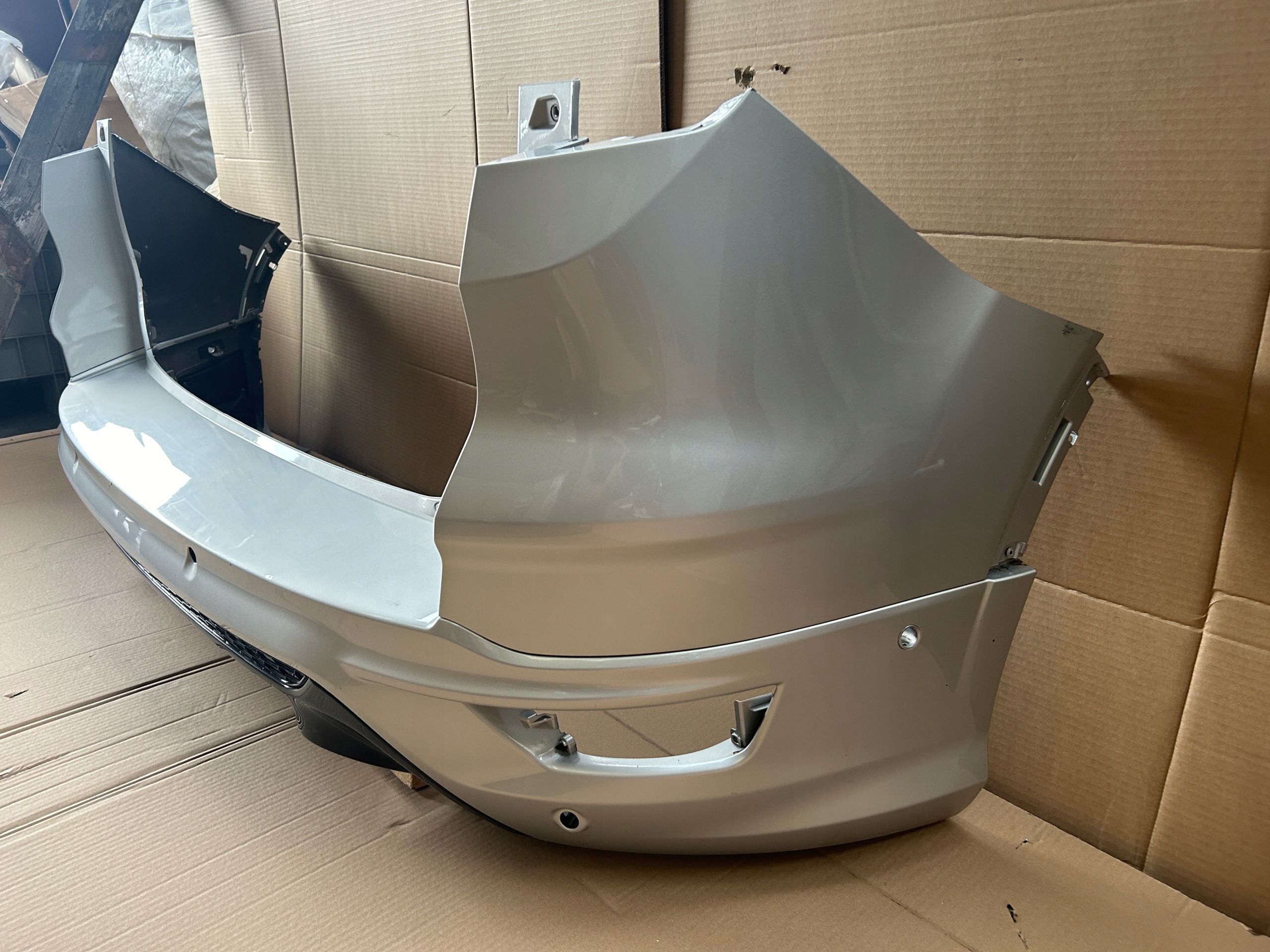 FORD KUGA MK2 LIFT ST-LINE 2016-2019 bumper rear part PDC MOONDUST SILVER