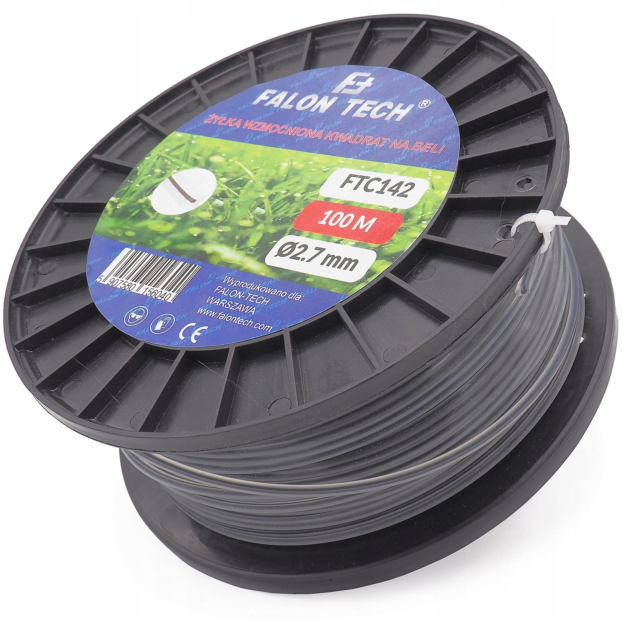 ŻYŁKA DO KOSY PODKASZARKI SPALINOWEJ Z DRUTEM 2.7m Typ żyłka