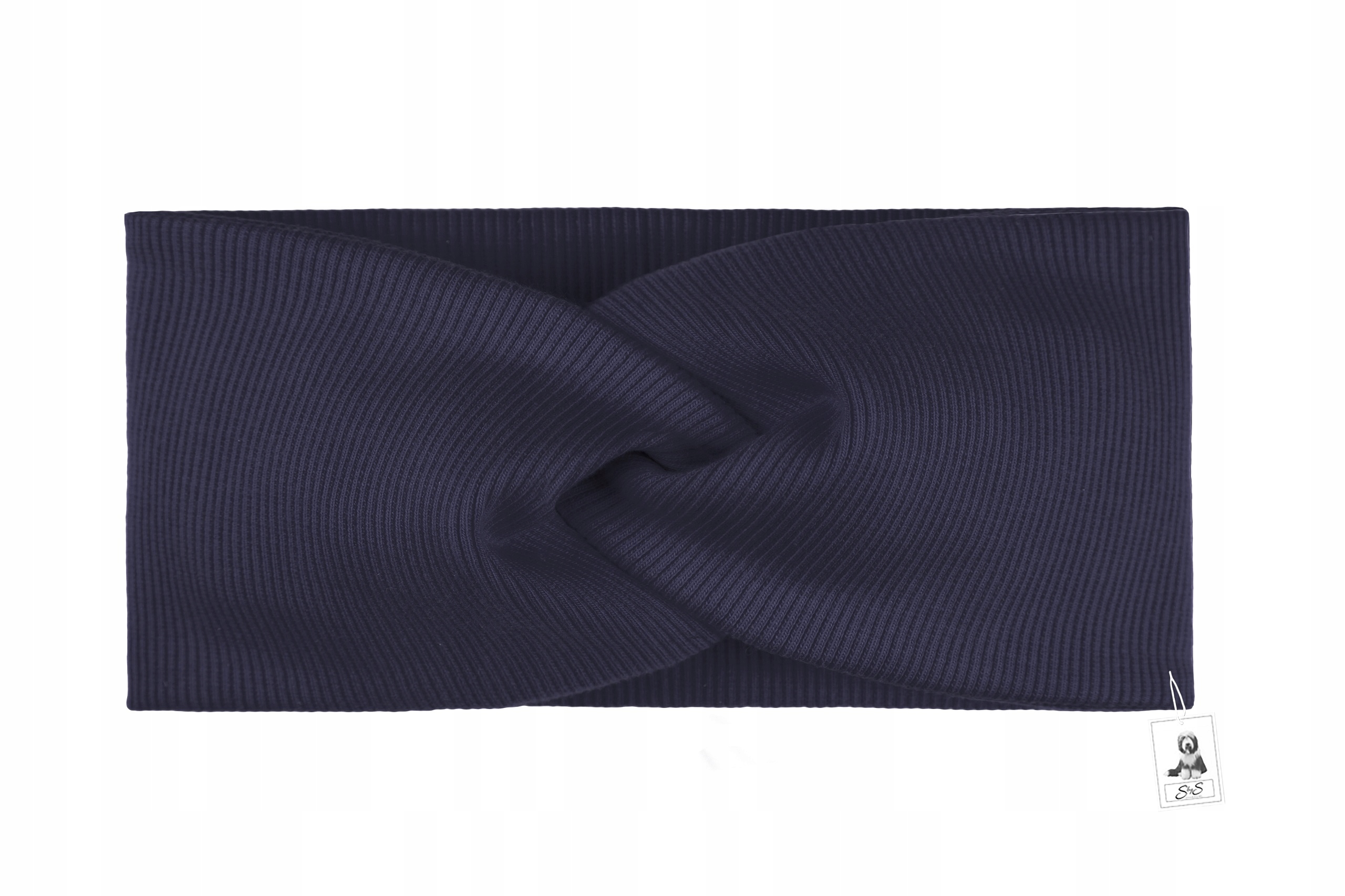 DAMSKA OPASKA DO WŁOSÓW przeplatana PRĄŻEK 50 - 56 Płeć uniseks