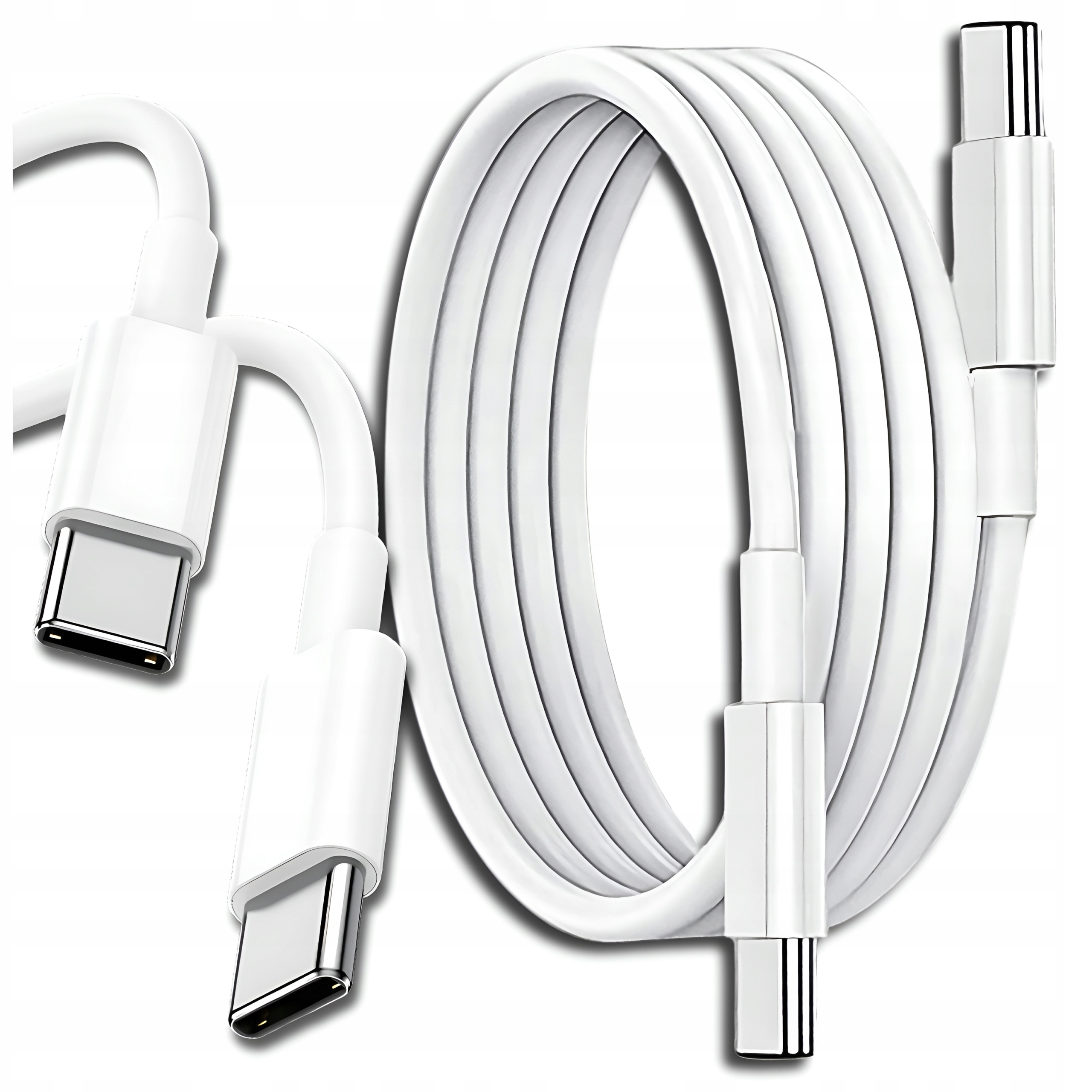 MOCNY KABEL USB-C / USB-C 60W DO SAMSUNG SZYBKA ŁADOWARKA 1m PRZEWÓD TYP C