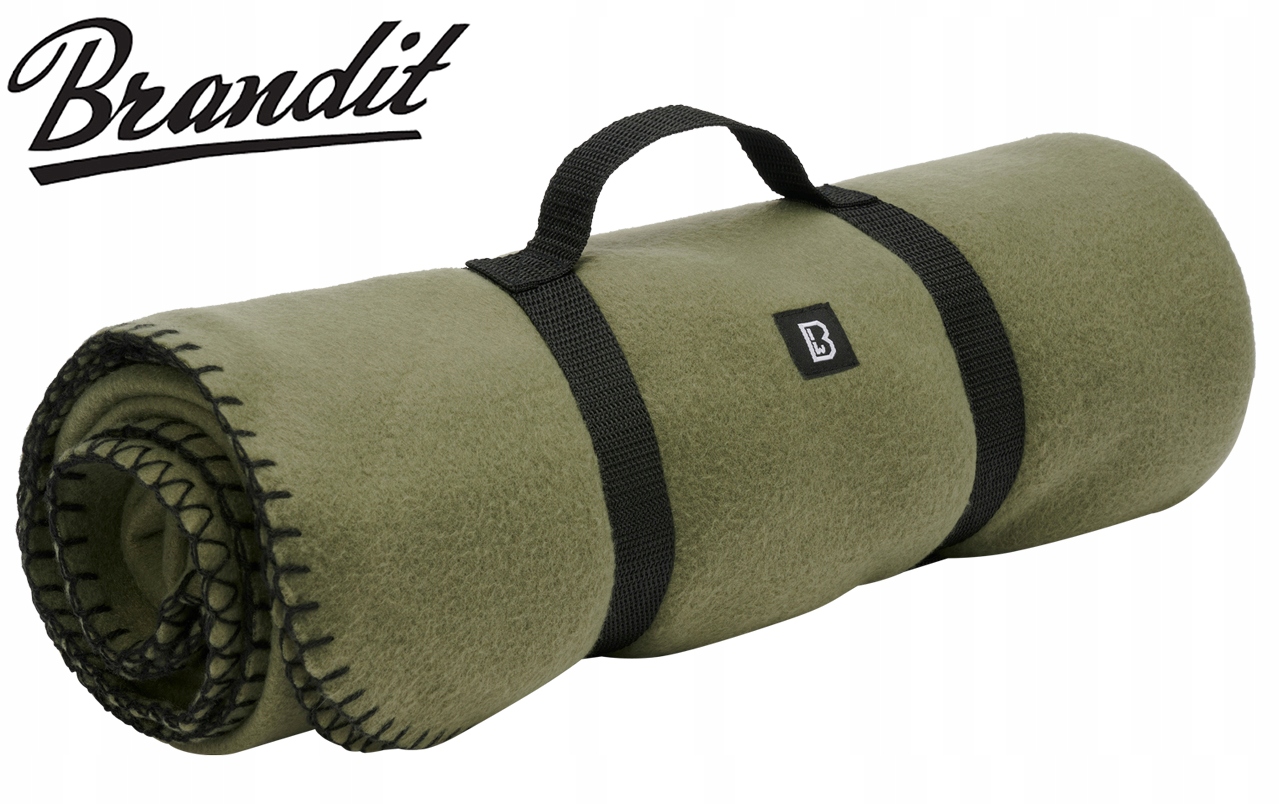 KOC POLAROWY WOJSKOWY ZWIJANY BRANDIT OLIVE Wymiary 130x170cm