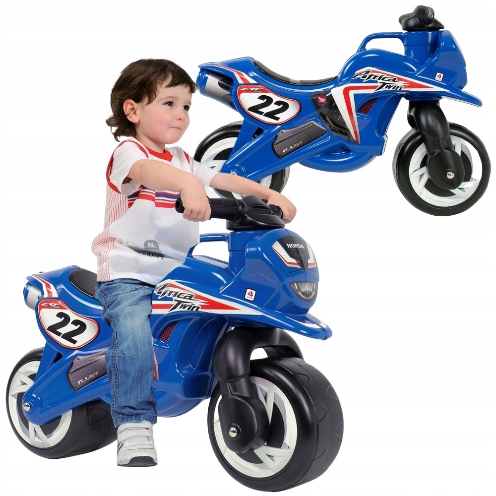 Jeździk Motor Ścigacz Honda Biegowy Dla Dzieci Injusa
