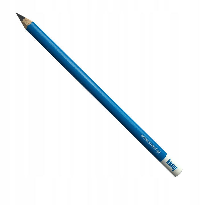 OŁÓWEK BUDOWLANY STOLARSKI CIESIELSKI MONTERSKI KNAUF 24 cm TWARDY RYSIK HB