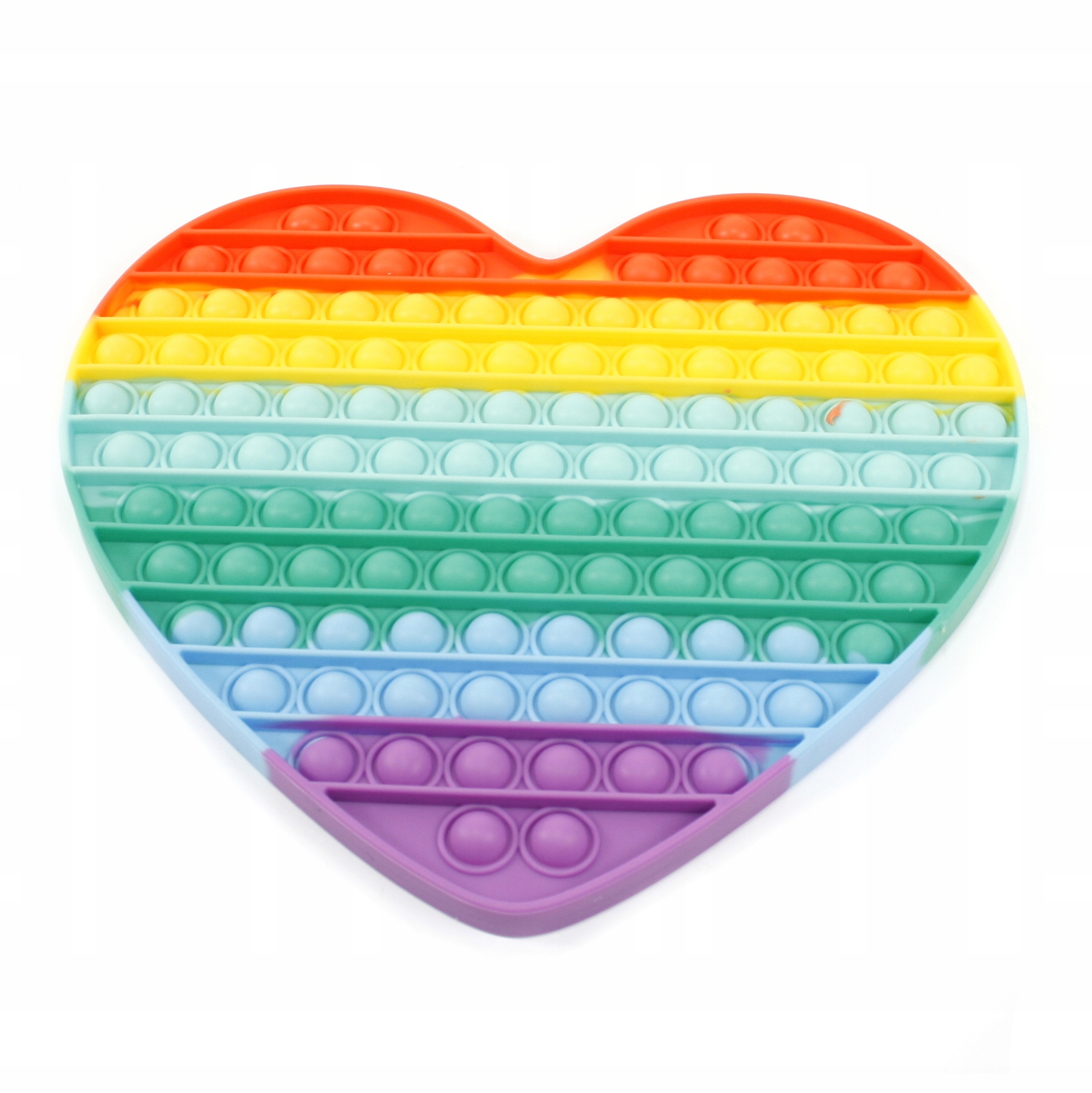 

Pop It XXL Push Bubble Zabawka Gniotek Duże Serce