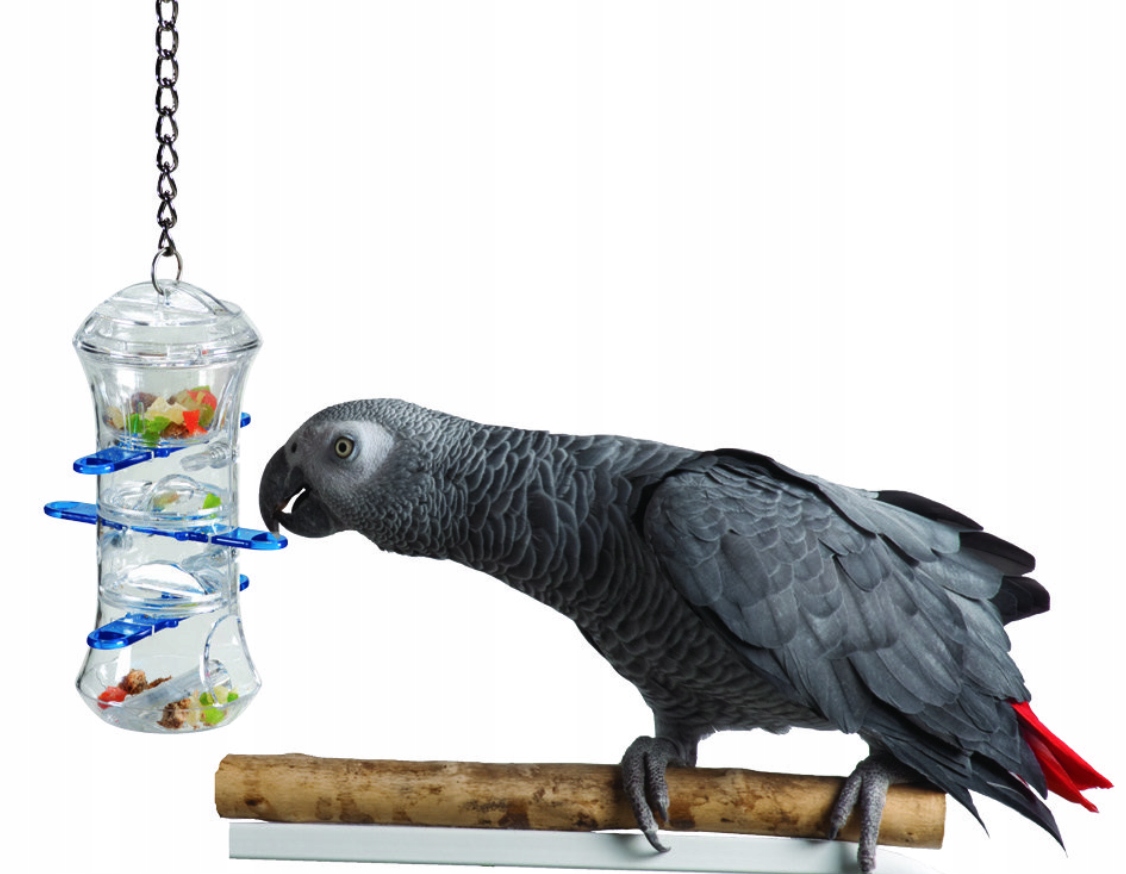 Levně Zásobníky na pamlsky – Hračka na krmení pro všechny papoušky