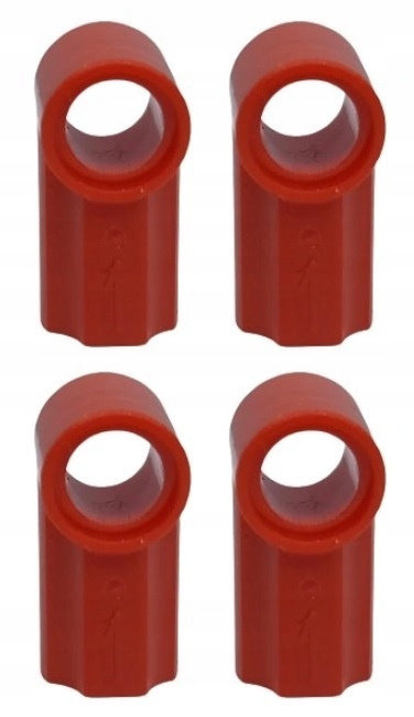 

Lego Łącznik osi #1 ciemny czerwony 32013 4 szt