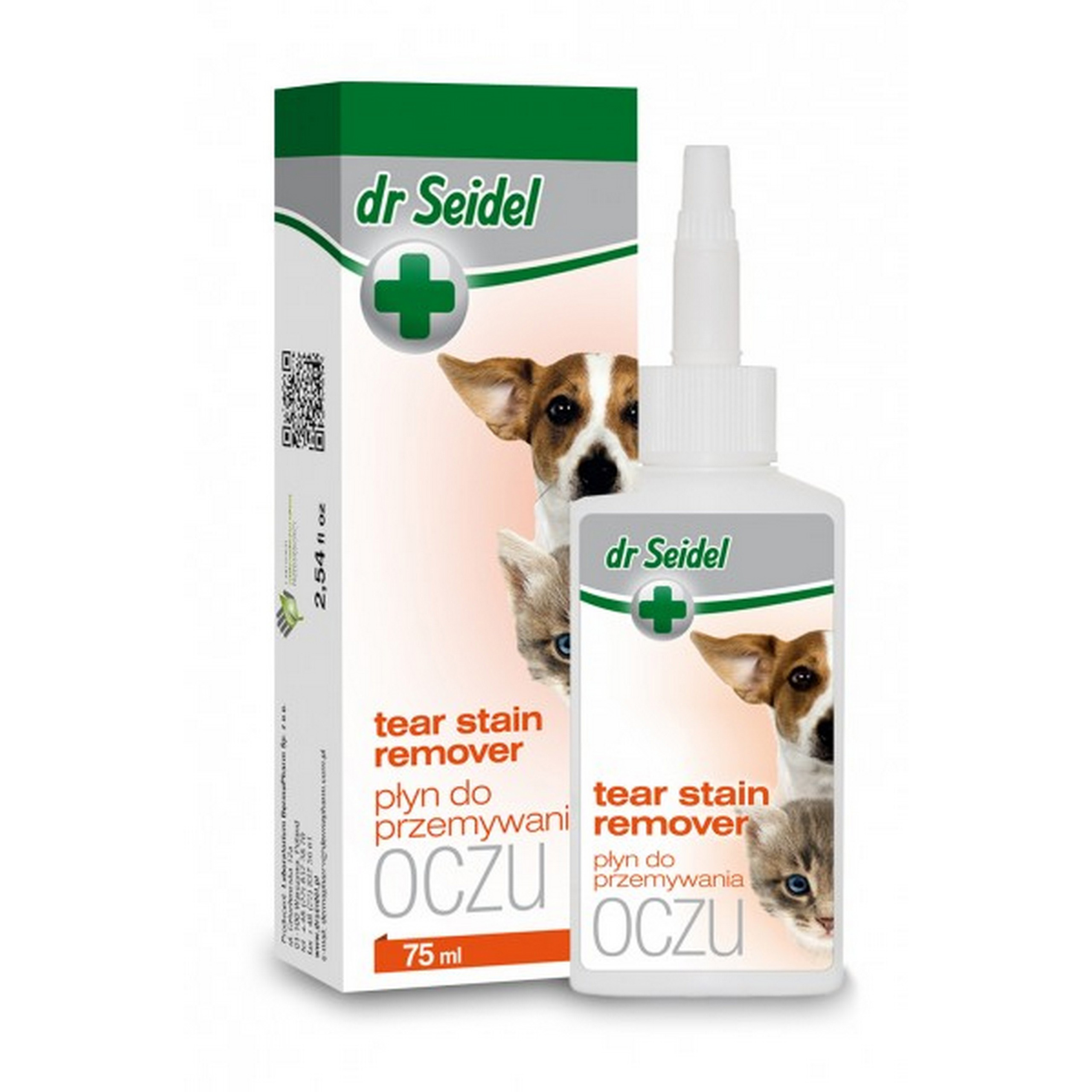 

Dr Seidel Płyn do przemywania oczu pies kot 75ml