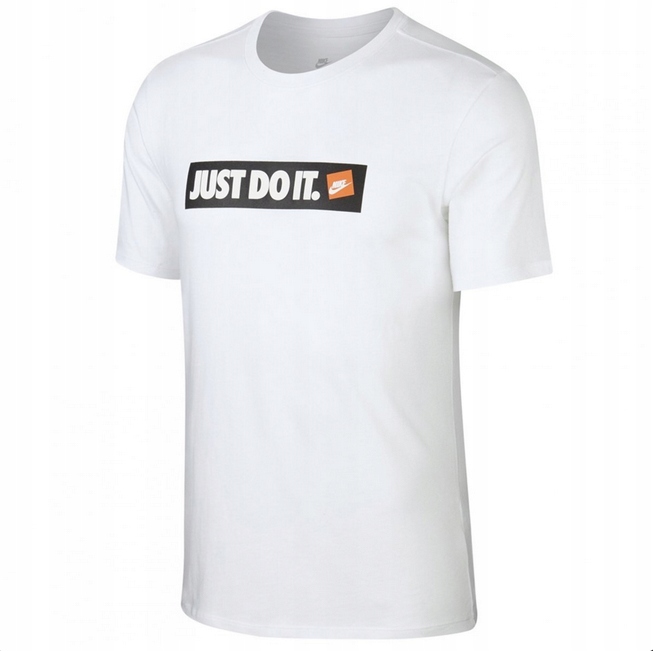

Nike męski t-shirt biały Just Do It oryginał M