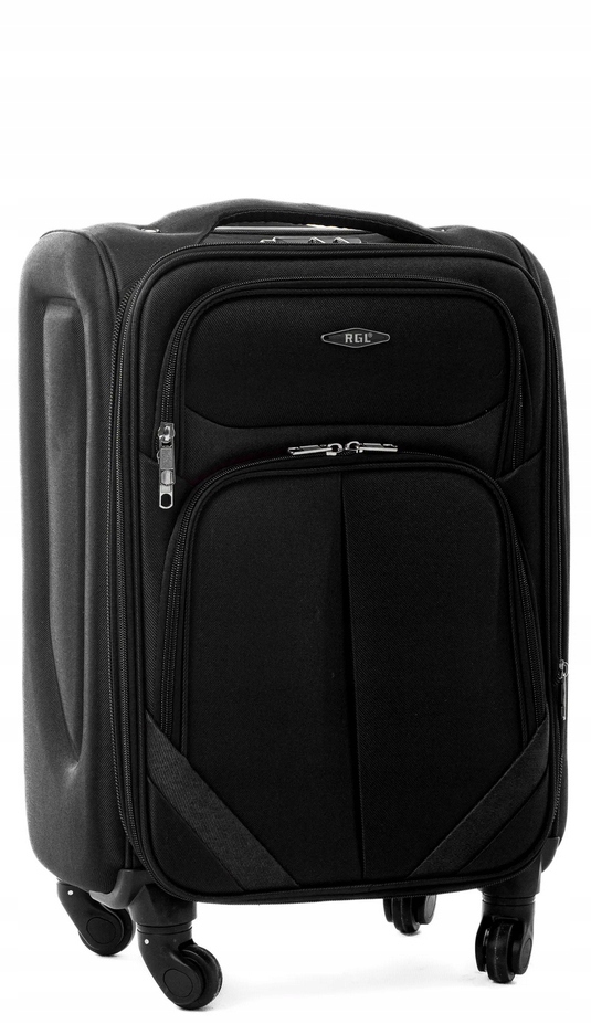 Walizka Mała Materiałowa Cordura Bagaż Do Samolotu Rgl Lekka Czarny
