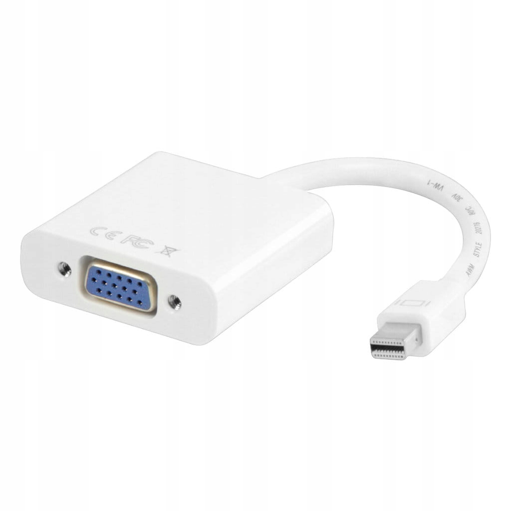 Przejściówka Mini DisplayPort Vga