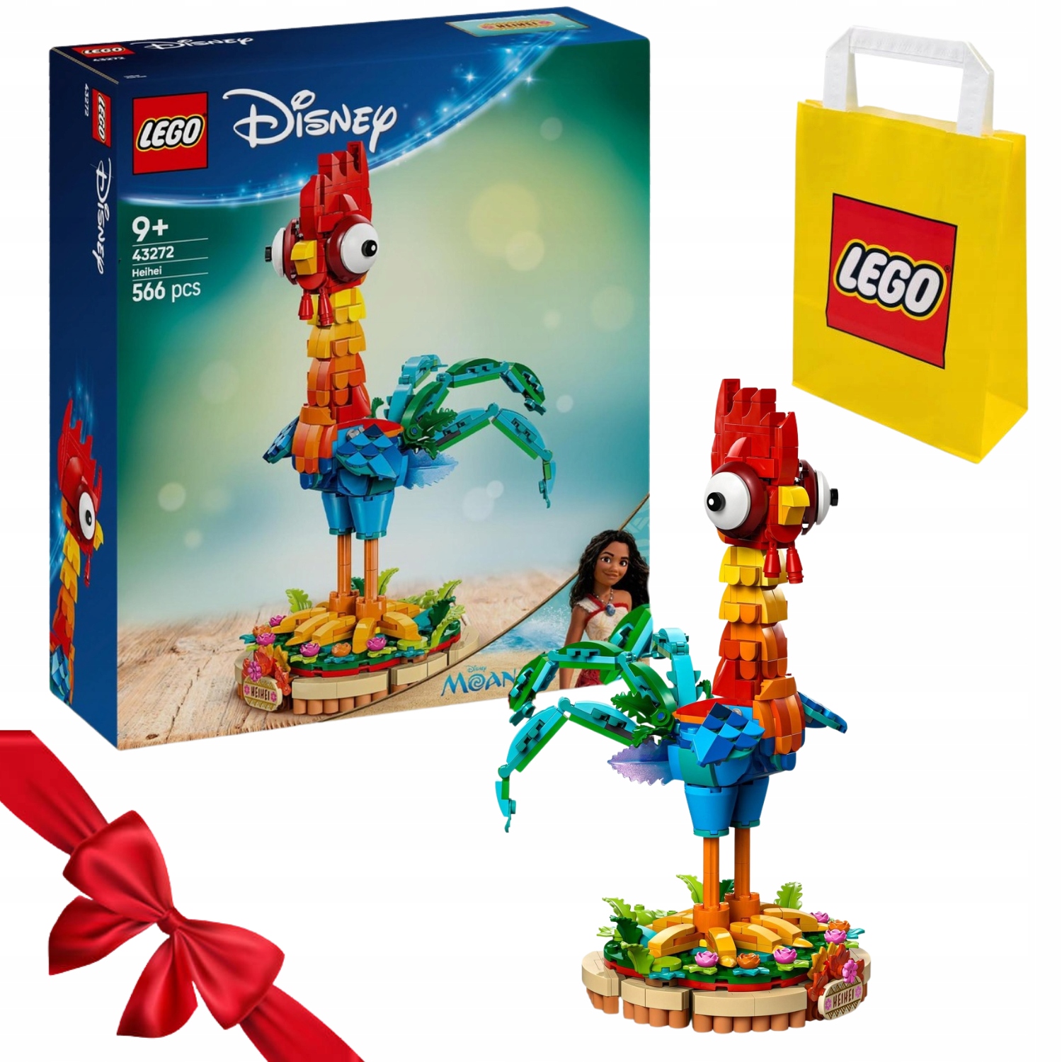 Zestaw Klocków Klocki Lego Disney Heiheia 566 Elementów 9 Lat