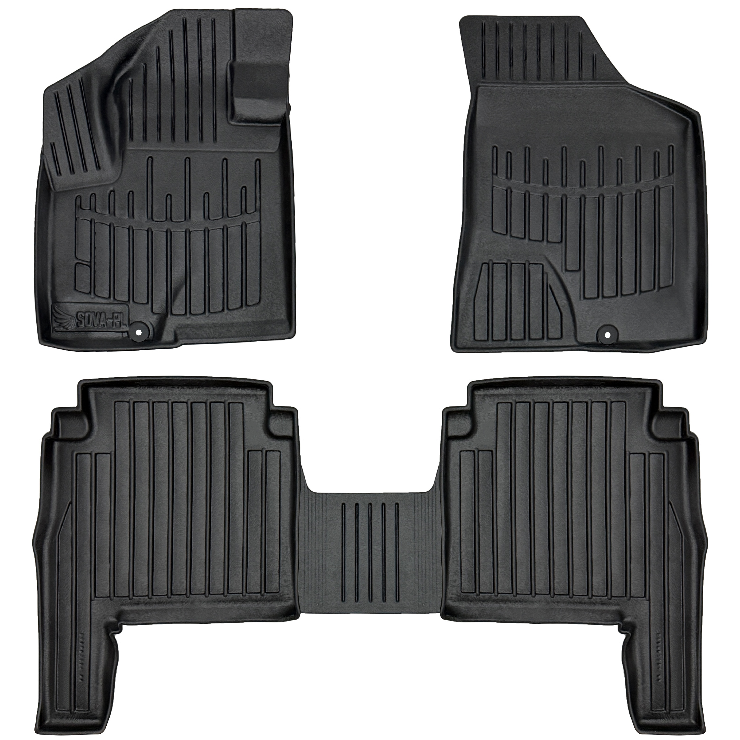 Dywaniki samochodowe Hyundai Santa Fe II CM (2006-2010) przed liftem