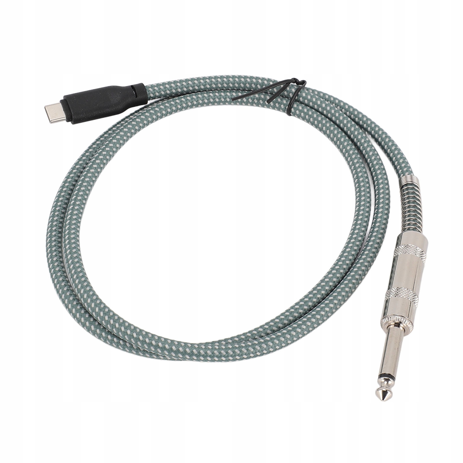 KABEL ADAPTER PRZEWÓD AUDIO 6.35 MM MĘSKI NA USB C MĘSKI 2M