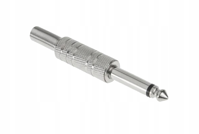 

Złącze Wtyk Jack Duży Mono 6,3 Metal Na Kabel