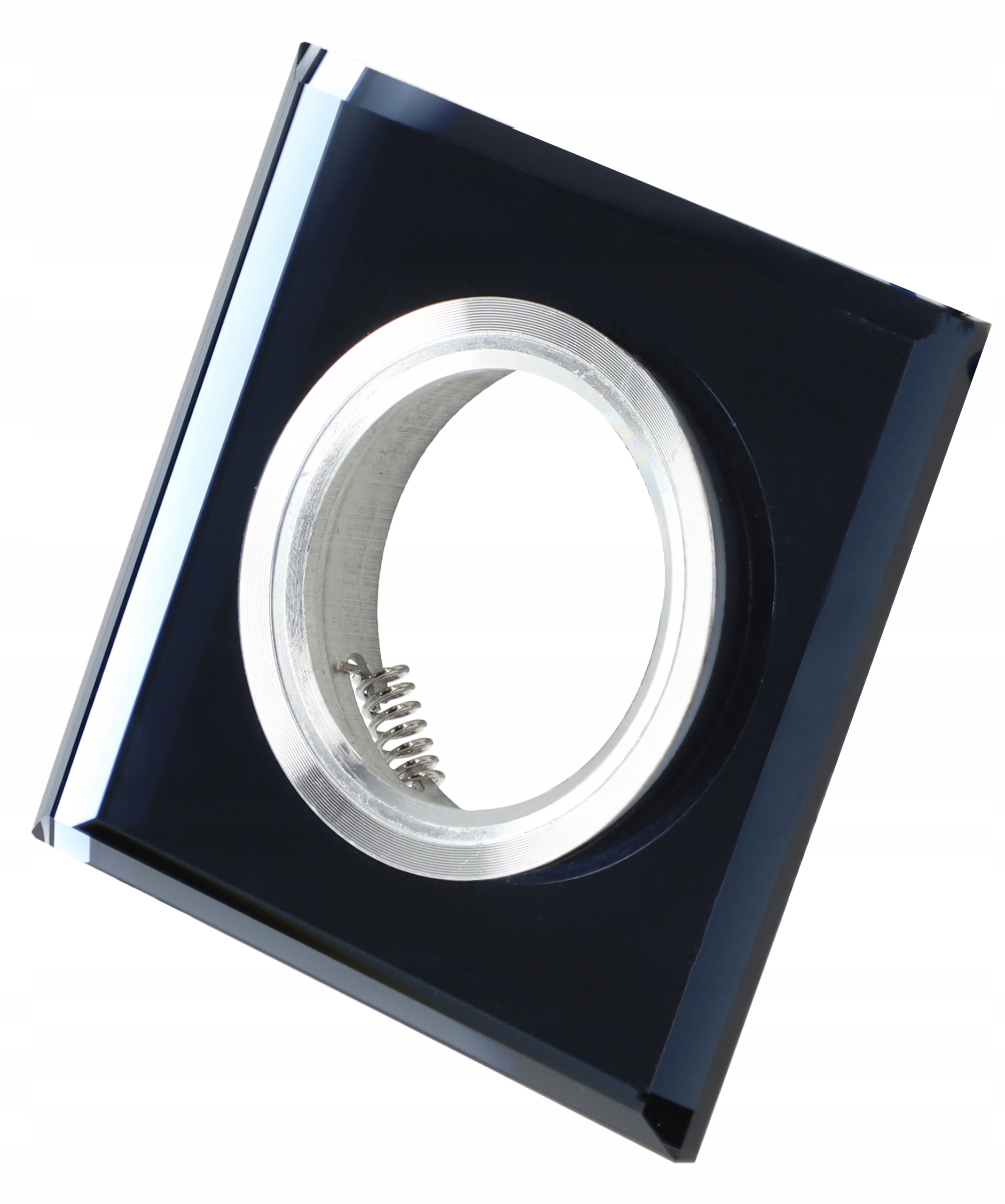 Oprawa halogenowa podtynkowa GU10 szklana czarna Kod producenta 1120