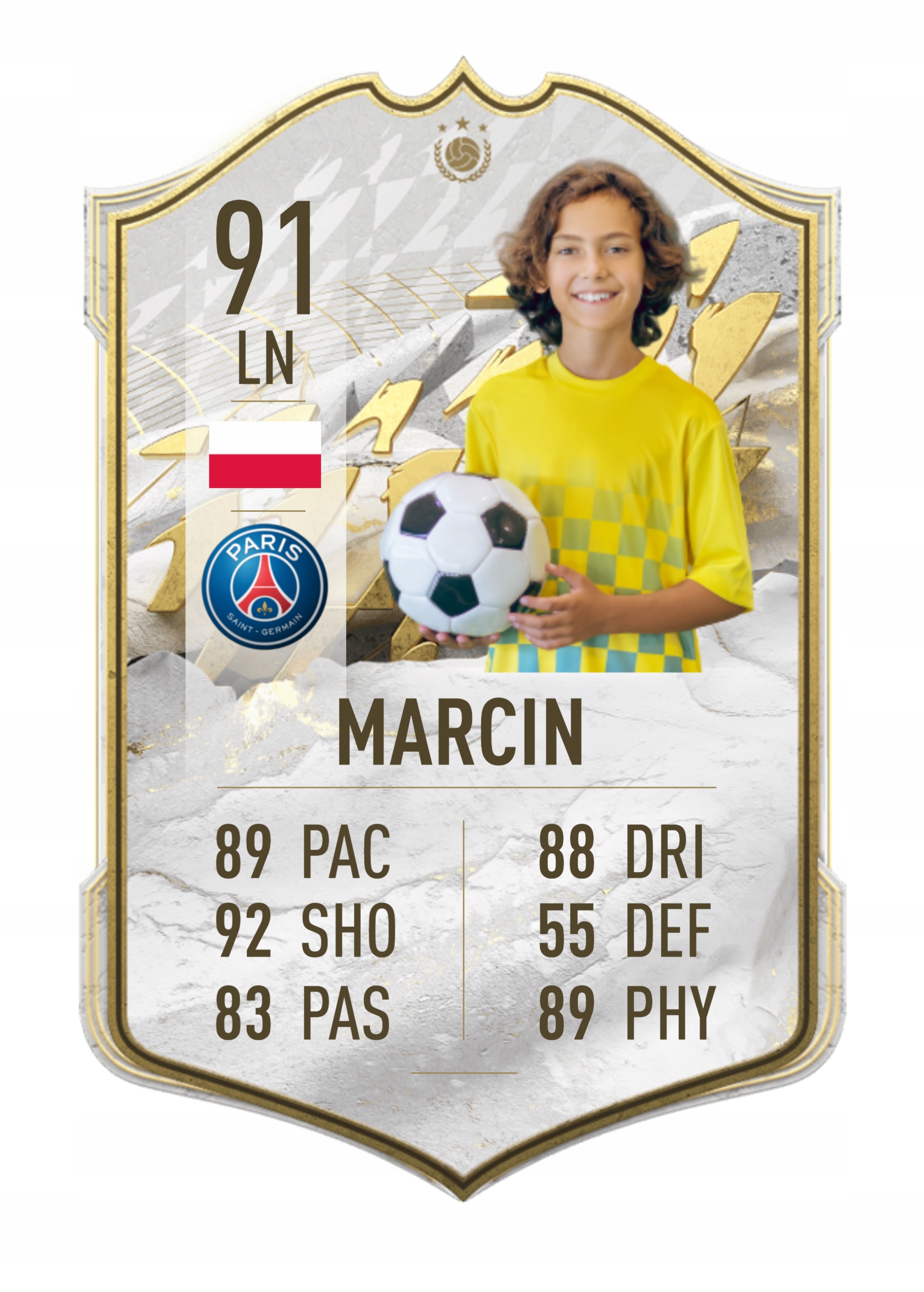 

FIFA22Personalizowana karta Fut A3