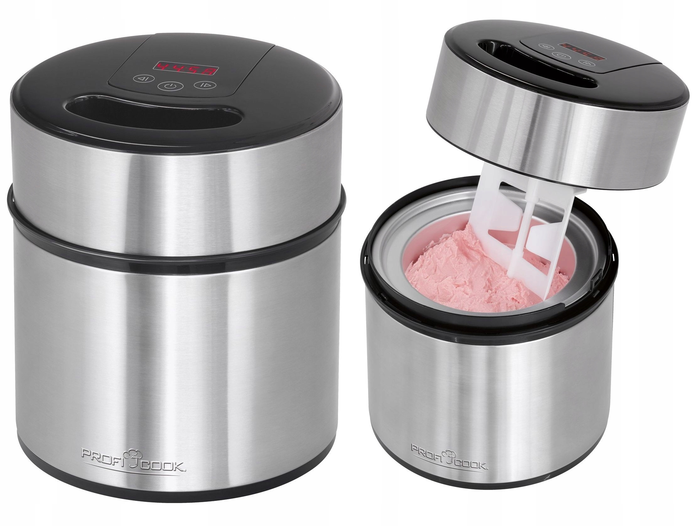 Maszynka Do Robienia Lodów Sorbetów Domowa Lodziarka Proficook Pc-icm 1140