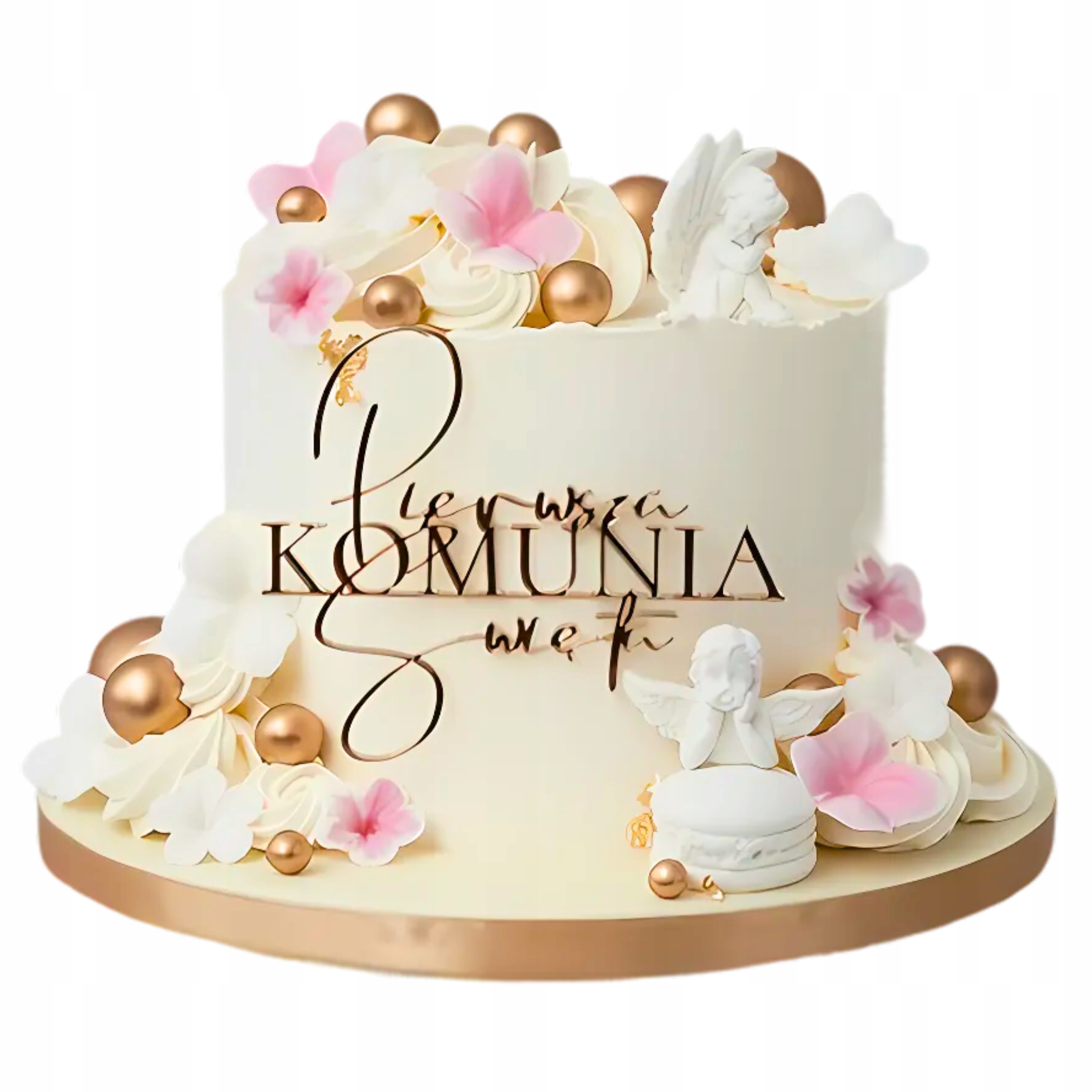 Levně Dekorace na dort na Přijímání 16 figurek na dort, cukrový plátek, sada
