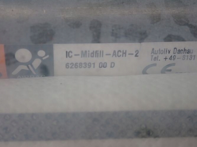 OPEL CORSA E 5d Dachvorhang Airbag dach rechts 6268391-00d