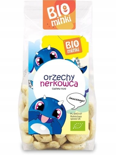 5 x Biominki Kešu ořechy Bio 75 g