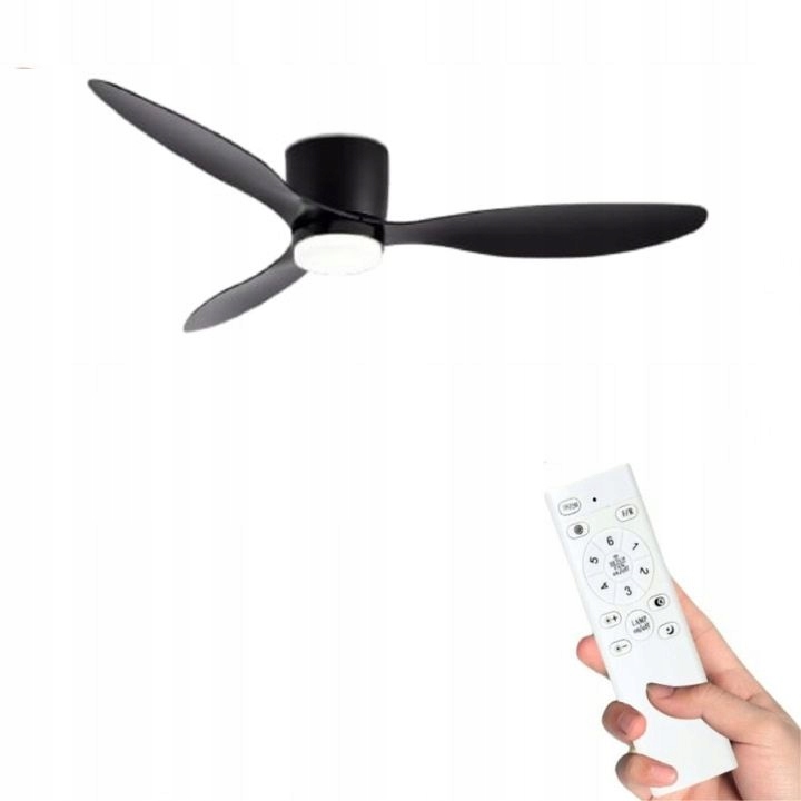 Stropný Ventilátor Premium 105 CM Led Lampa Diaľkový Ovládač