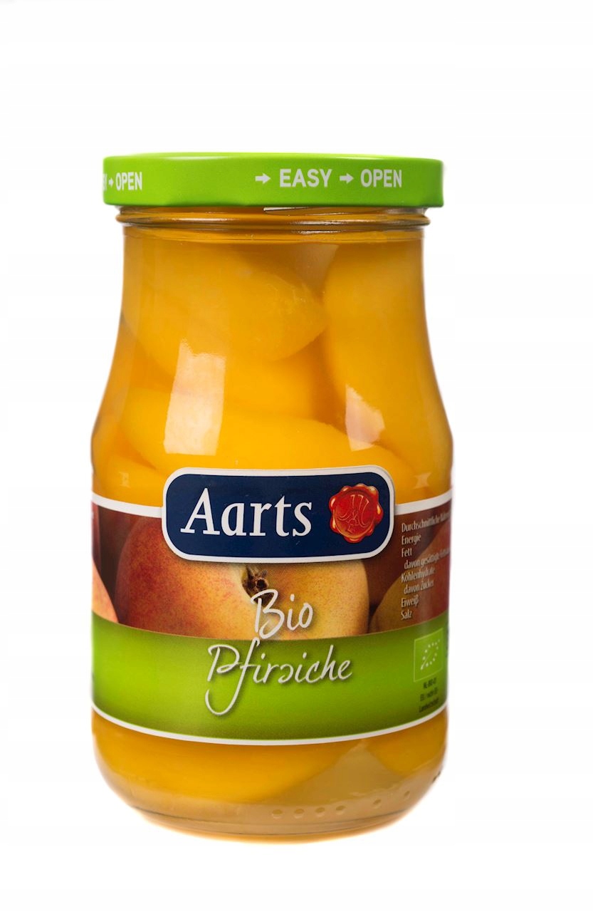 Levně Broskvové Plátky V Lehkém Sirupu Bio 350 g Aarts