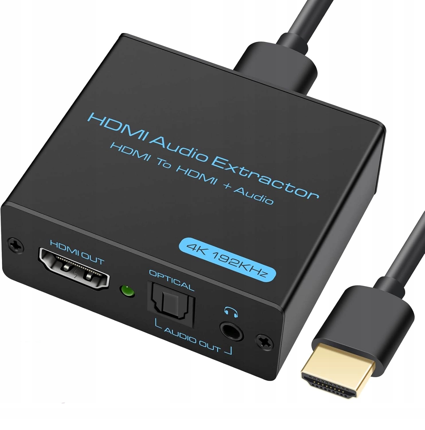 Vedindust Hdmi Audio Extractor4K Hdmi převodník 3,5 mm 5.1 HDCP1080P Dts reg11