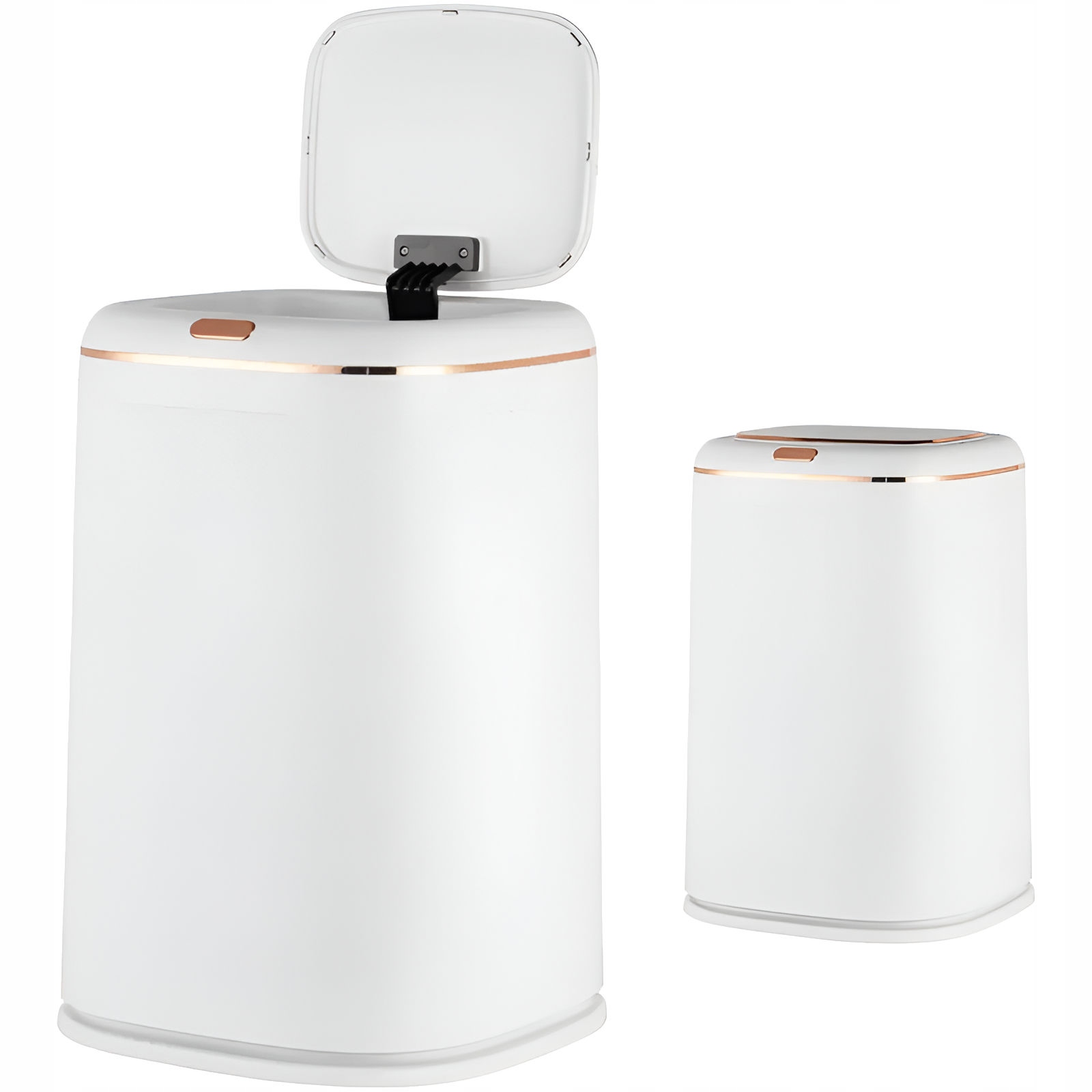 Automatyczny bezdotykowy kosz na śmieci 35l Led Uv