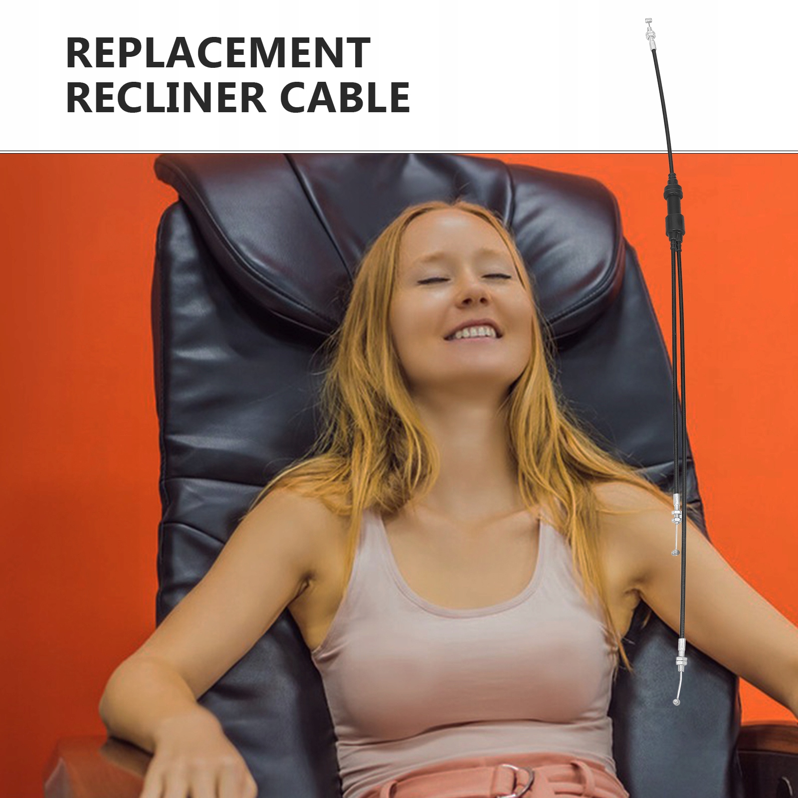 SOFA ROZKŁADANA KABLOWA SIEDZISKO Marka bez marki