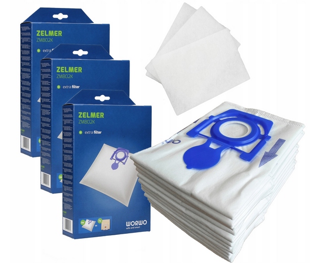 12X WORKI ZAMIENNIK WORKÓW BOSCH BBZWD4BAG