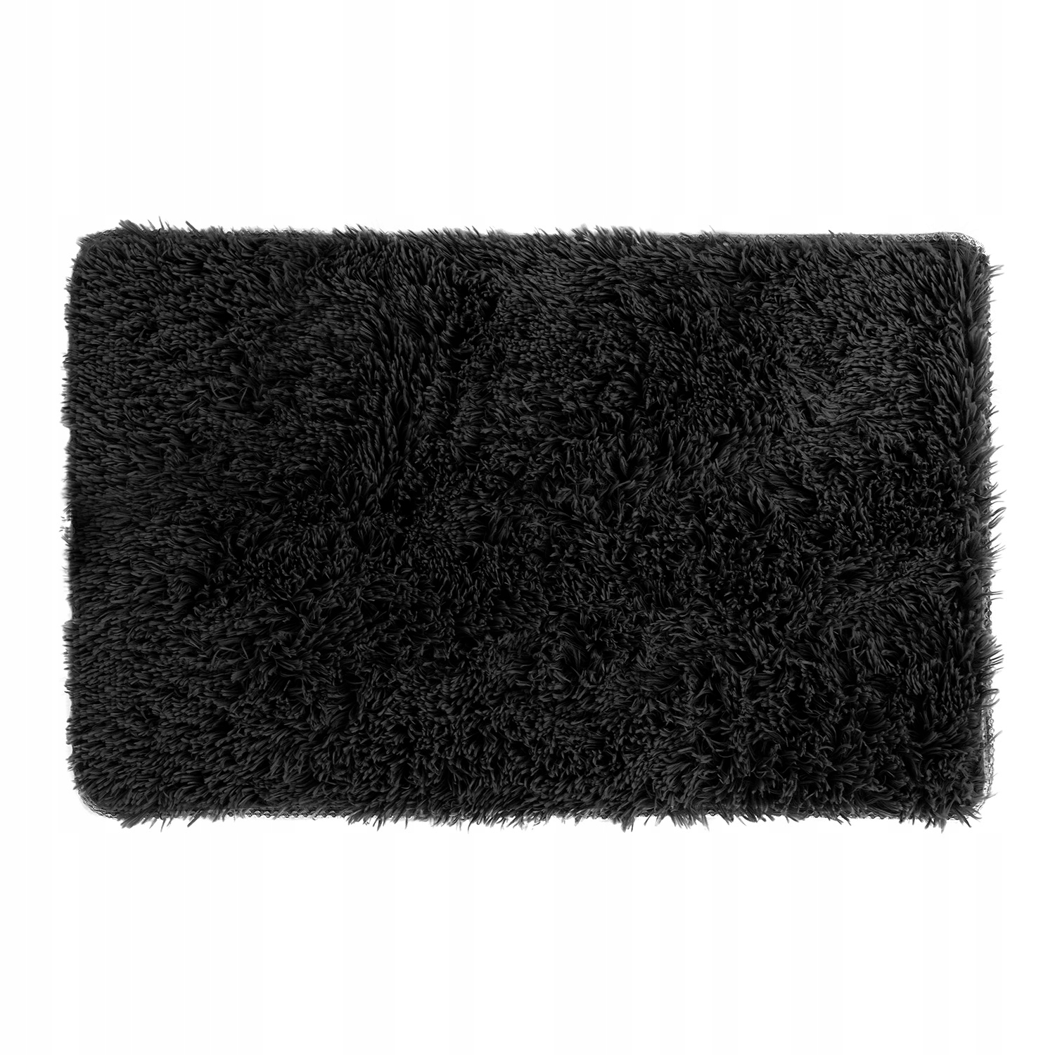 

Antypoślizgowy dywan Czarny długie włosie 120x170