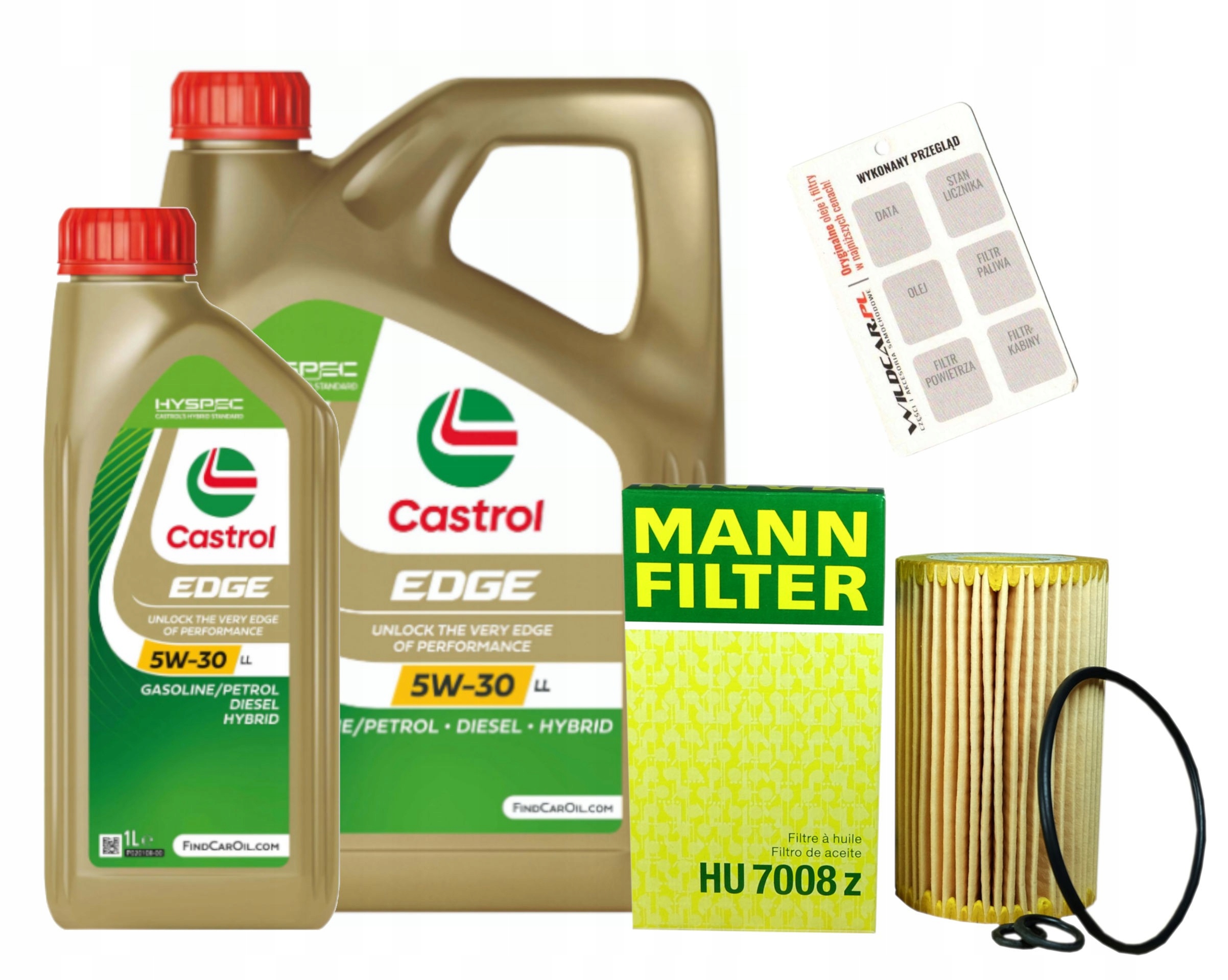 Filter olej 5W30 LL Audi Seat Škoda Vw 1.6 2.0 Tdi