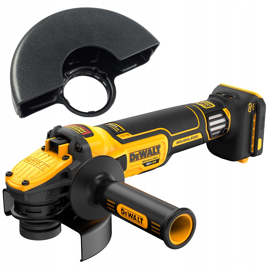 

Szlifierka 125mm 18V 6-biegów DeWALT DCG409VSN