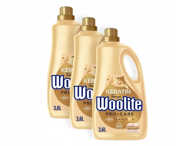 Płyn do prania Woolite Pro Care 3 x 3600 ml