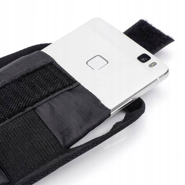 Meteor Sakwa Torba Rowerowa Etui Na Telefon Rower Kolor dominujący czarny