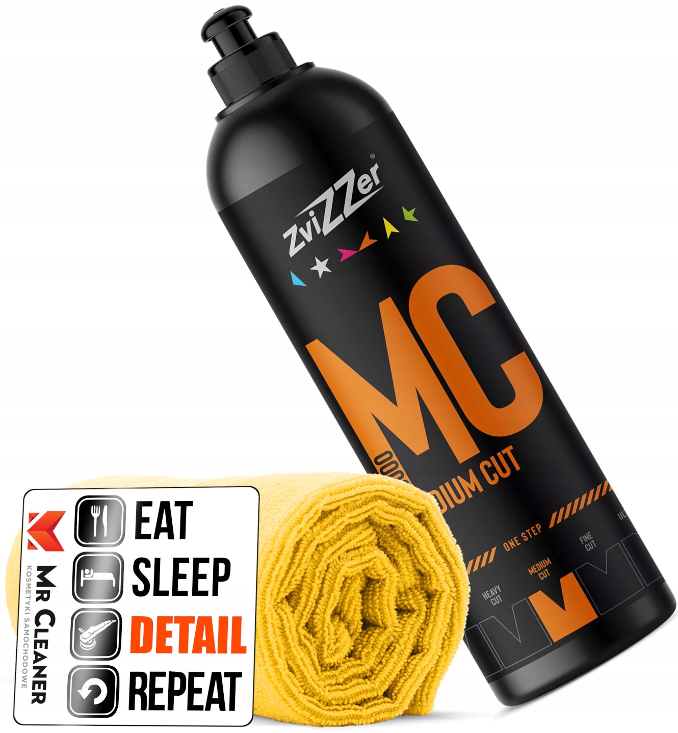 ZviZZer MC3000 Medium Cut leštiaca pasta 750 ml