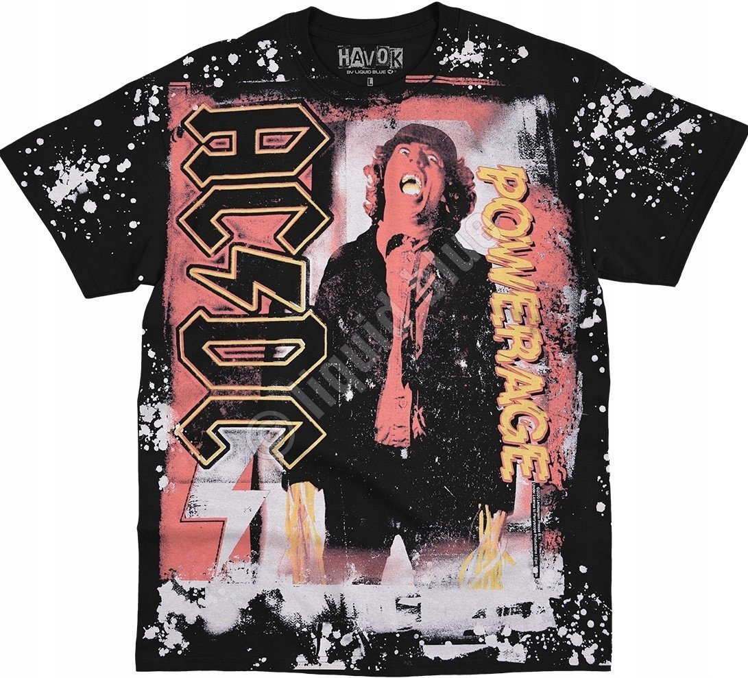 Acdc High Voltage Havok Liquid Blue L