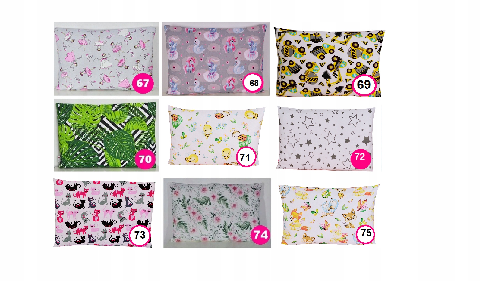 Largo Poszewka bawełniana 40x60cm na zmianę NOWOŚć Produkt polski Marka inna marka