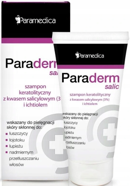 

Paraderm Salic Szampon Łuszczyca Łupież 150 g