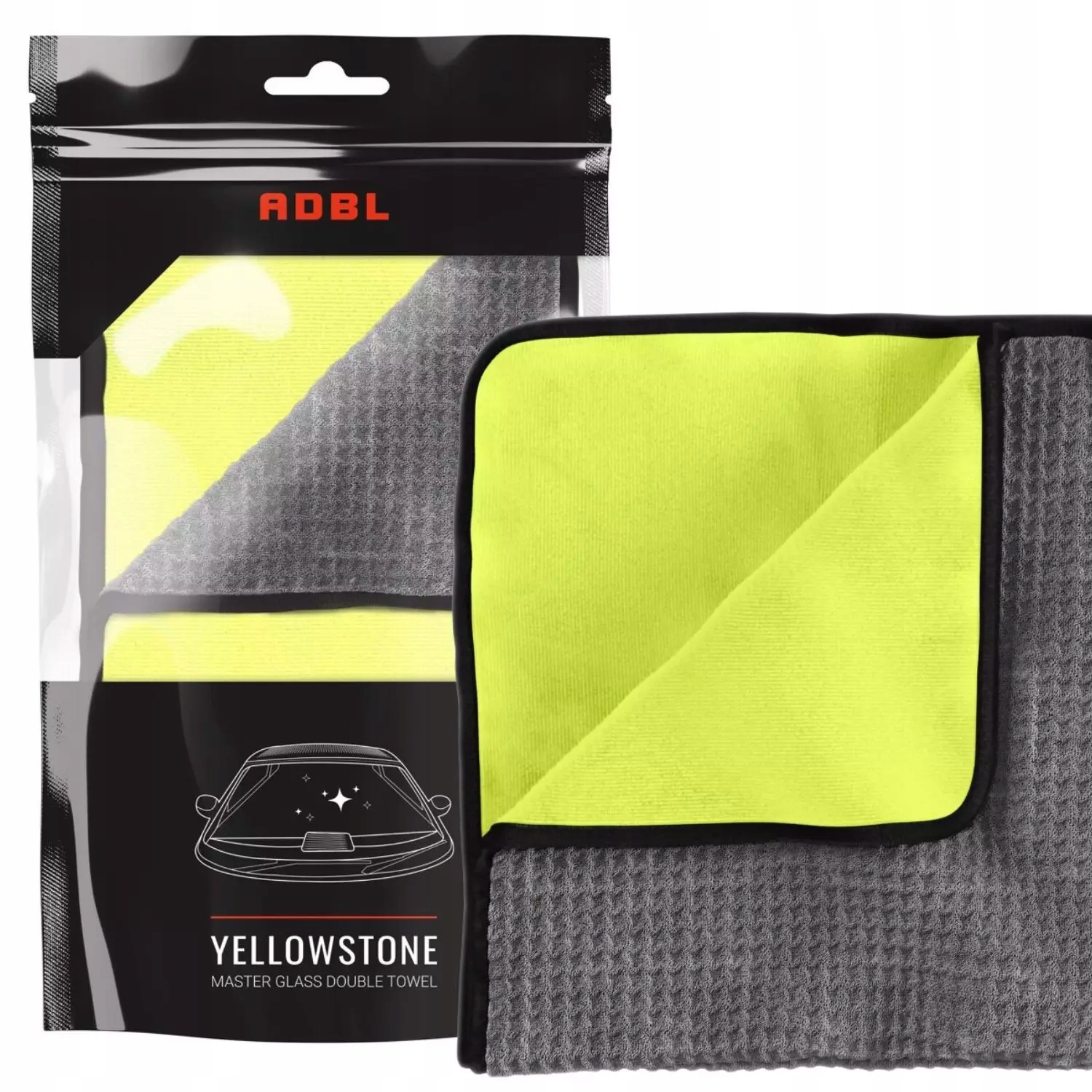 Adbl Yellowstone dwustronna mikrofibra do szyb