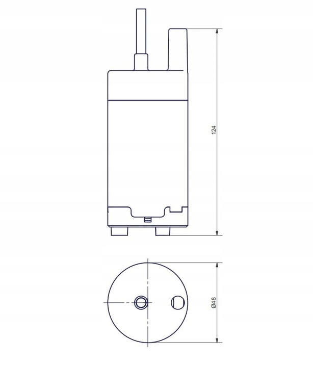 POMPKA ZANURZENIOWA WODY 12V COMET 21L DO JACHTU Numer katalogowy części S1100.90.00-COMET/20L