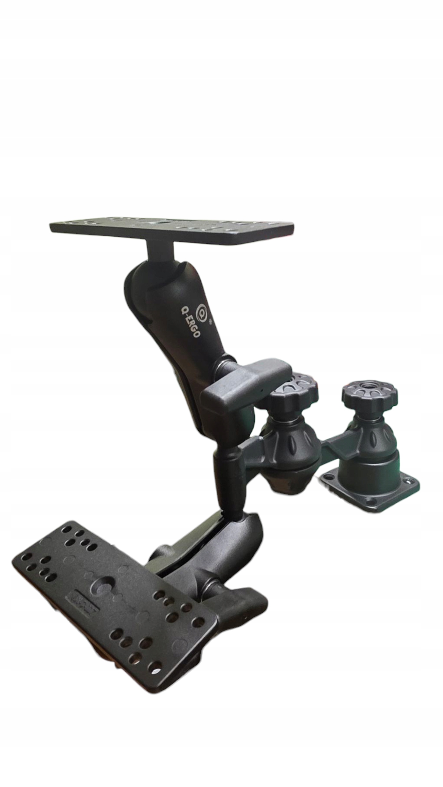 Uchwyt Ruchome Ramie X2C Na 2 Ekrany Plotery Ramiona 2x14,5 cm Q-ergo