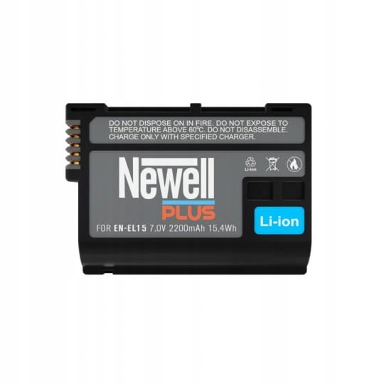 Akumulator Newell Plus do Nikon EN-EL15 EN-EL15C 2200mAh EAN (GTIN) 5901891109764