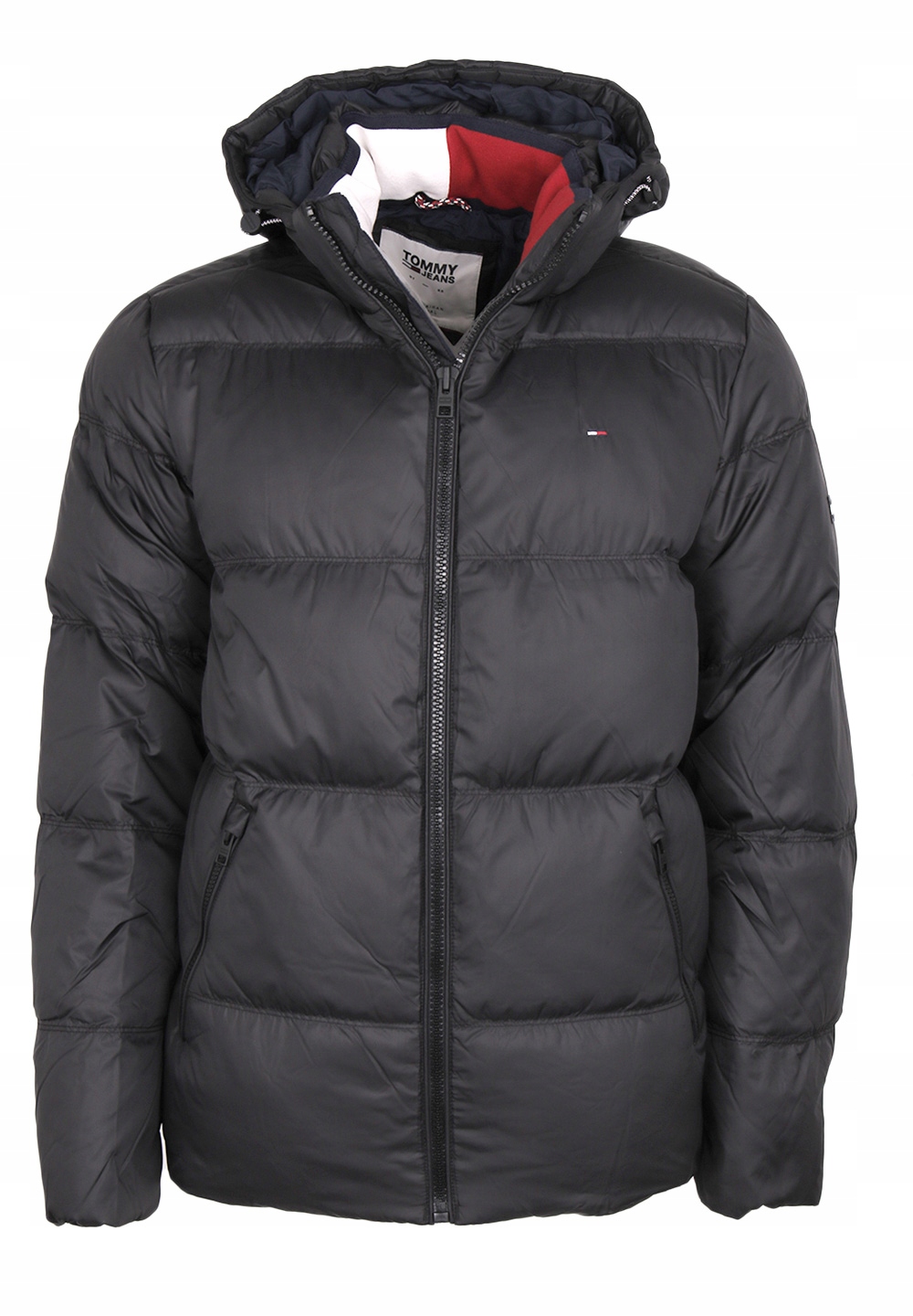 Pánské zimní bundy Tommy Hilfiger černé, velikost L