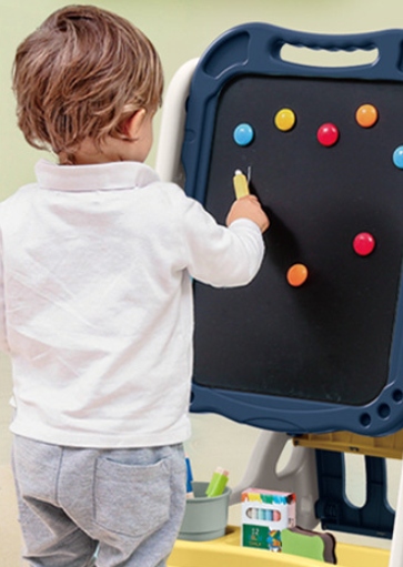 TABLICA EDUKACYJNA MAGNETYCZNA KREDOWA DWUSTRONNA Bohater brak