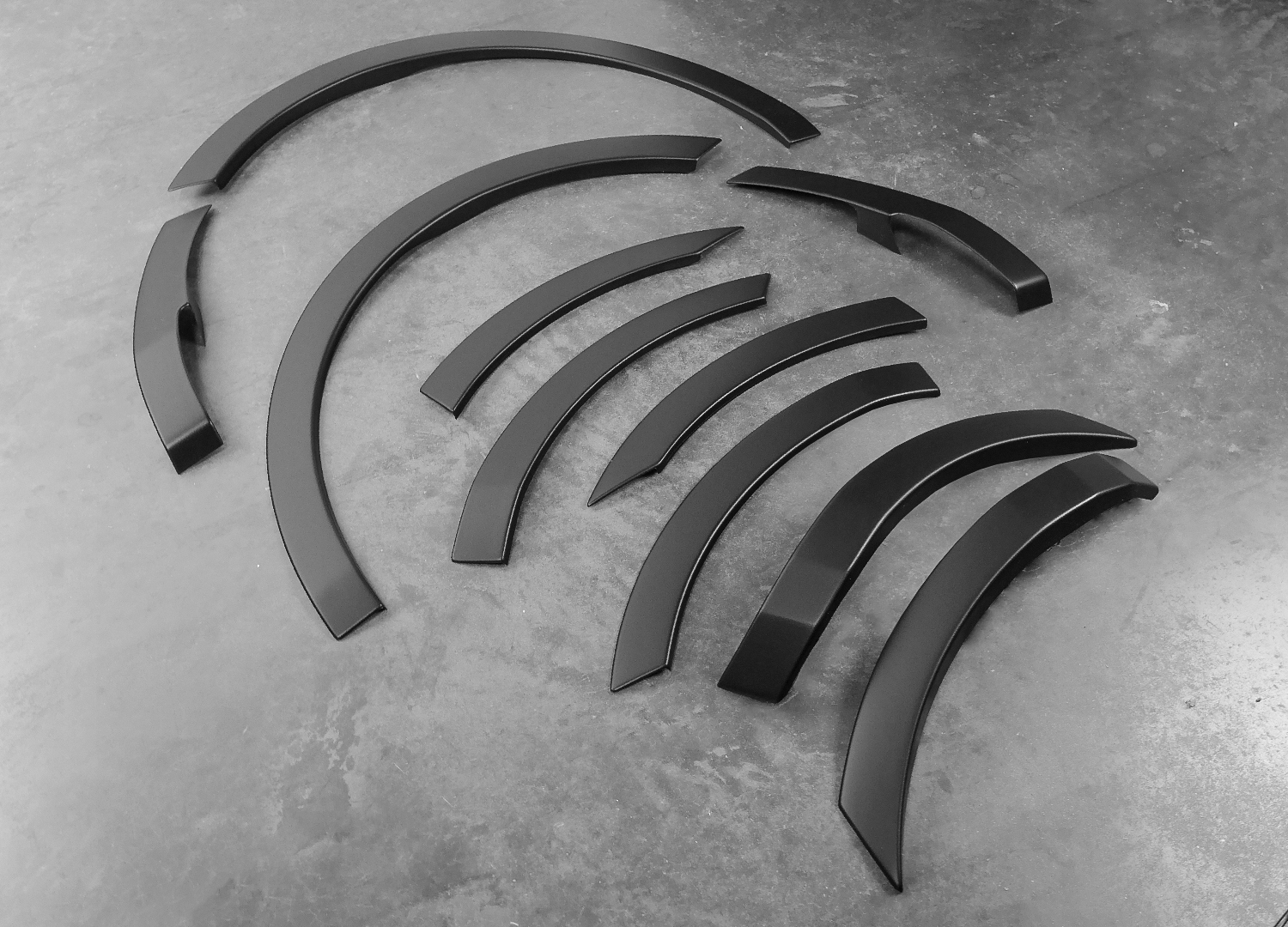 Poszerzenia nadkoli Ford Transit Custom 2014-2017 L1 Producent części RGM