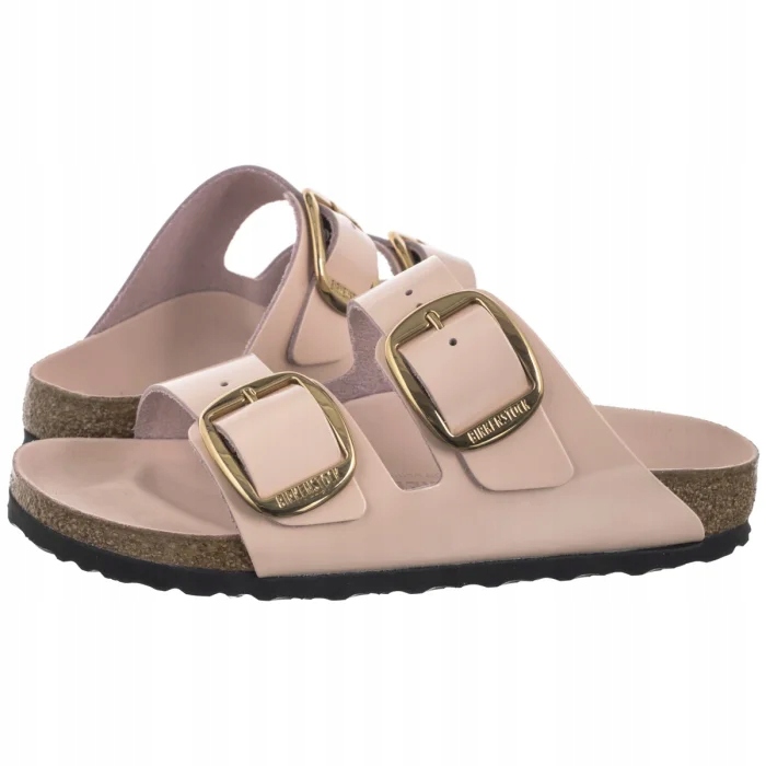Nazouváky Birkenstock Arizona Big Buckle High-Shine Light Rose Růžové