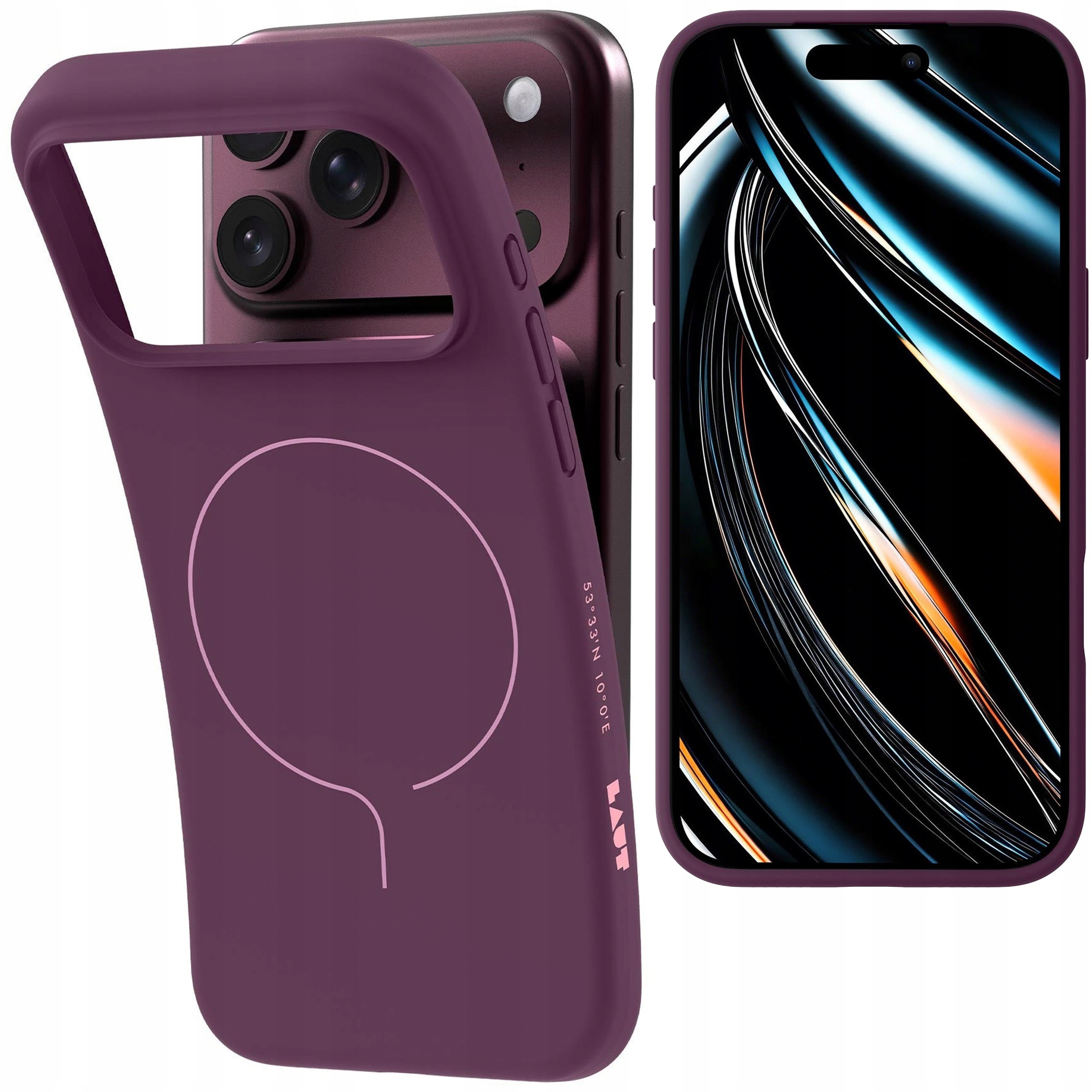 Etui Laut do iPhone 18 Pro 17 Pro Huex Slim Obudowa Silikonowa z MagSafe
