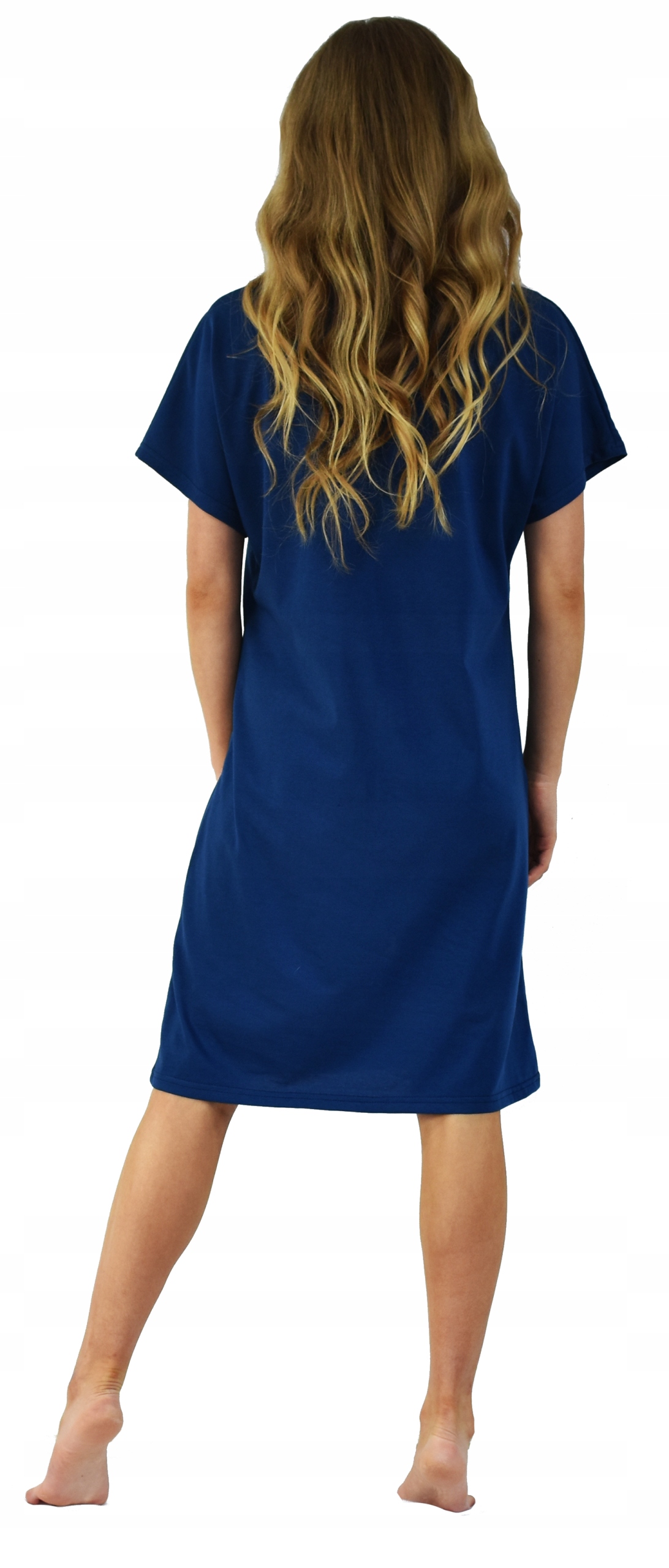 Koszula Nocna Damska Przewiewna serek luźna S Marka born2rest